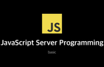 Thumbnail image of the JavaScript 서버 프로그래밍 기초
