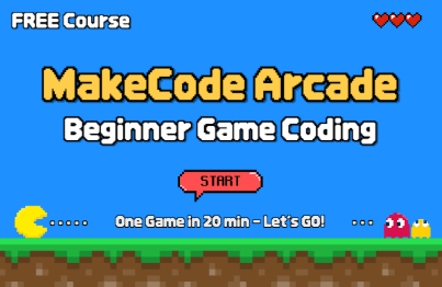 메이크코드 아케이드로 기초 게임 만들기Course Thumbnail