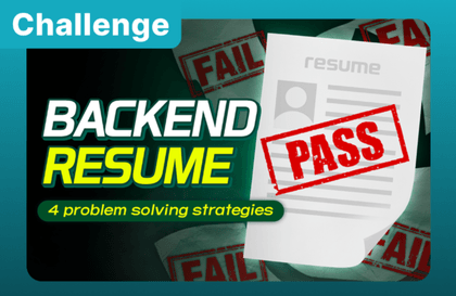 백엔드 6주 실전 미션과 1:1 피드백으로 완성하는 합격 포트폴리오 - 2기