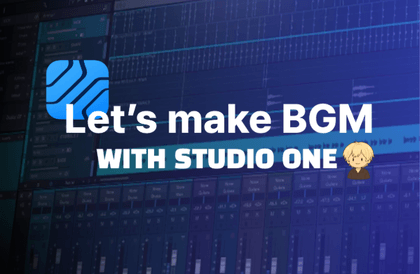 Anyone Can Do It Easily! BGM and Music Production with Studio One강의 썸네일