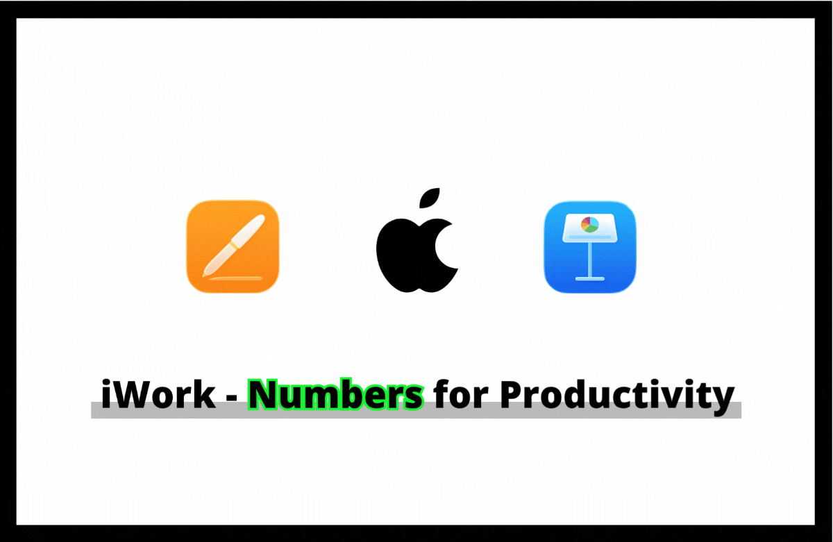 업무 생산성을 높이는 iWork - Numbers