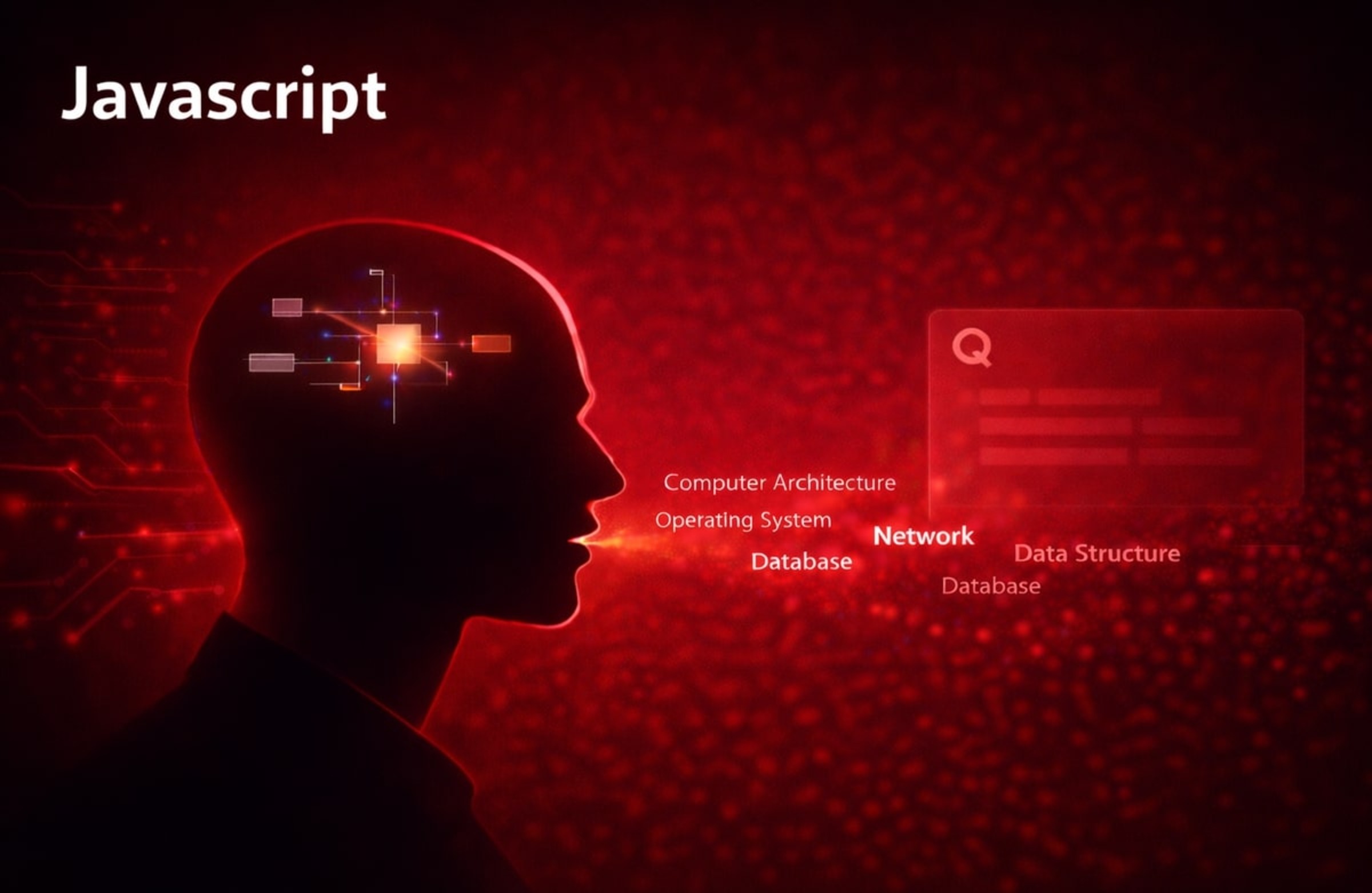[CS 기술면접 7] 말이 트이는 자바스크립트 강의 이미지