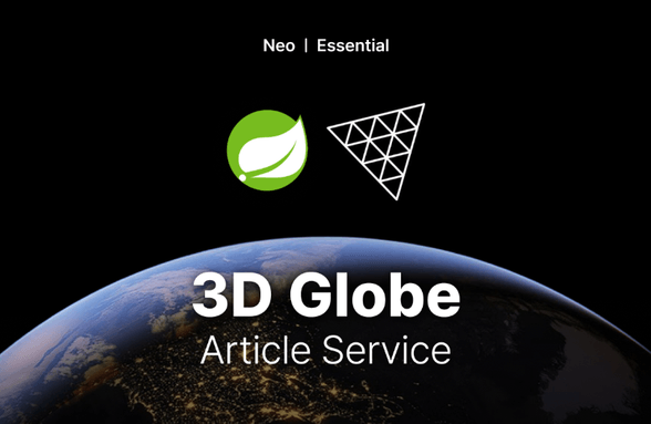 ThreeJS와 SpringAI로 만드는 3D 지구본 아티클 서비스 썸네일
