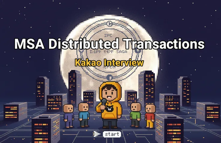 카카오 면접관이 알려주는 MSA 관점에서의 분산 트랜잭션 패턴