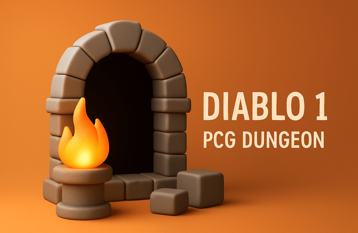 [AI 시대의 게임 개발을 지탱하는 기술들] 홍사부의 디아블로1 PCG 던전 생성 알고리즘