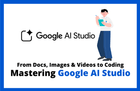 문서, 이미지, 영상 제작부터 바이브코딩까지 한 번에! AI 통합 플랫폼, 구글 AI 스튜디오 완전정복 썸네일
