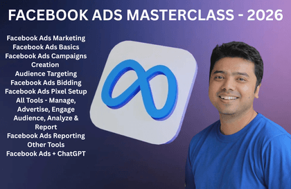 페이스북 광고 마스터클래스 2026 - 모든 캠페인 생성 - 최신 버전!!강의 썸네일