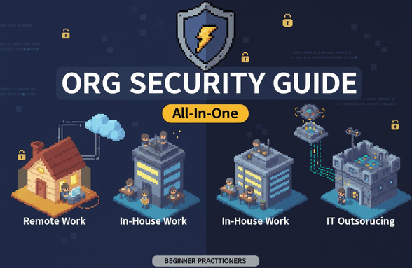 초보 실무자를 위한 조직 보안 필수 가이드 - 비대면·사내 업무·IT 아웃소싱까지 한 번에 관리하기 썸네일