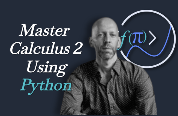 Python을 사용하여 미적분학 2 마스터하기: 적분, 직관, 코드 썸네일