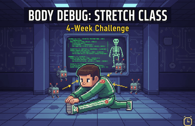 My Body Debugging Challenge: 4-Week Stretching Class (3 times per week)