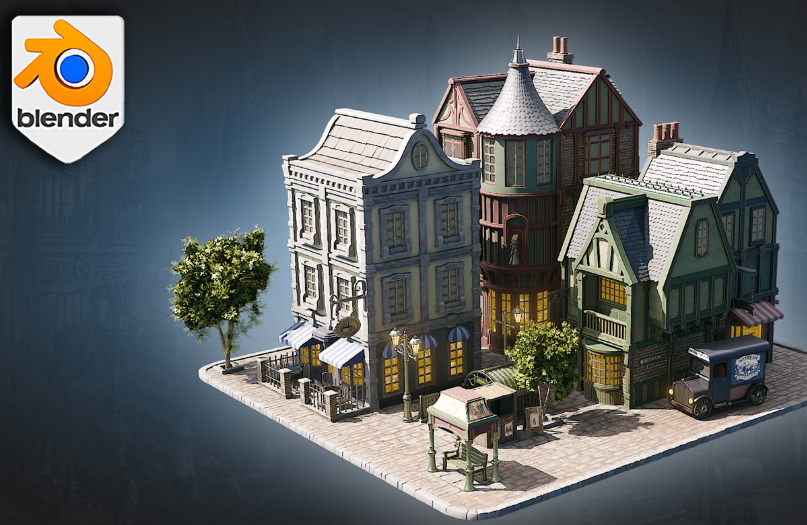 Blender 4: The Ultimate Environment Artist's Guide 강의 이미지