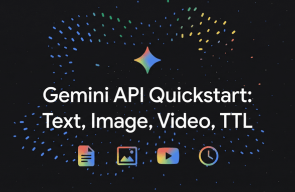 Gemini APIをPythonで素早く始める のサムネイル