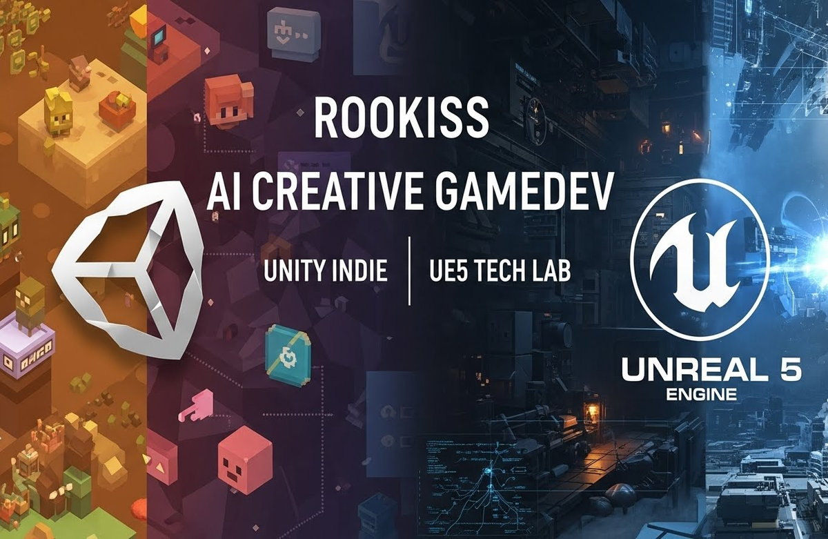 [Rookiss AI Creative GameDev - Live] Unity Indie & UE5 Tech Lab (2026년 1월 반) 강의 이미지