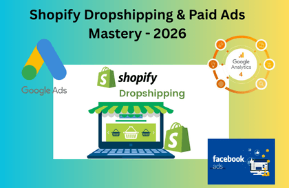 Shopify 드롭쉬핑 & 유료 광고 마스터리 2026강의 썸네일