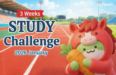 인프런과 함께하는 2026 말 달리자 완강챌린지 - 절반만 완주해도 성공!