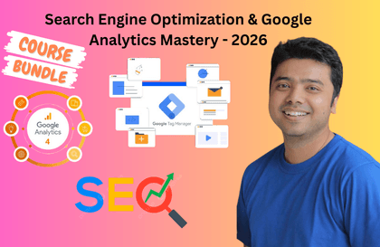 검색 엔진 최적화 & 구글 애널리틱스 & 트래킹 마스터 - 2026Course Thumbnail