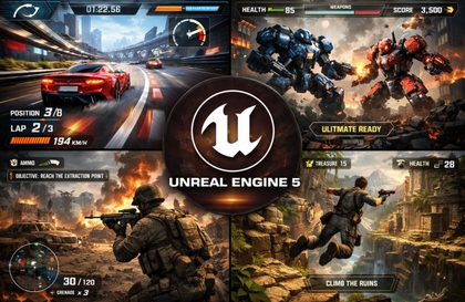 Unreal Engine 5 Blueprints Multiplayer CRASH /Tạo Cây Cối Dễ Dàng cho Game sử dụng SpeedTree & Unreal EngineCourse Thumbnail