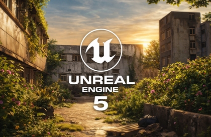 언리얼 엔진 5로 포스트 아포칼립스 3D 게임 환경 만들기Course Thumbnail