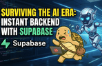 Thumbnail image of the AI 시대에 살아남기: Supabase로 백엔드 뚝딱!