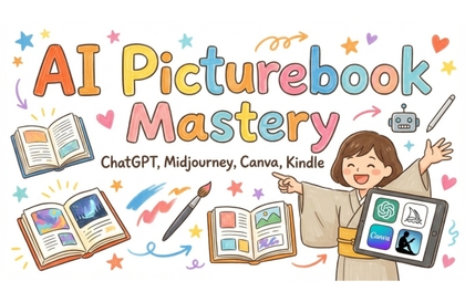 AI 그림책 만들기 강좌: ChatGPT, Midjourney, Canva로 만드는 종이 그림책과 Kindle 출판 마스터 코스강의 썸네일