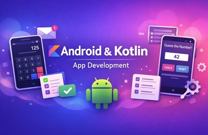 Build Real Android Apps with Kotlin — Complete A–Z Android Development Bootcamp강의 썸네일