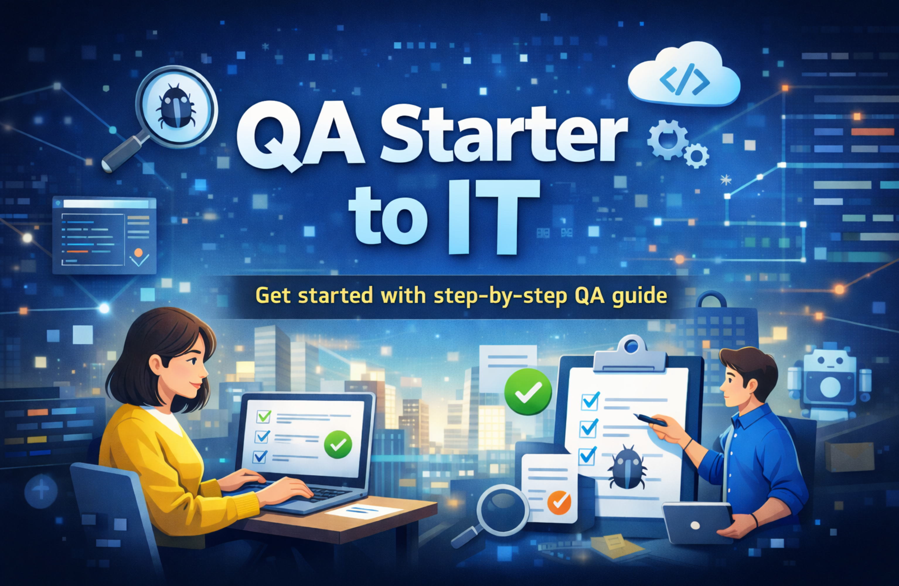 QA 직군으로 IT 업계에 입문하기 강의 이미지