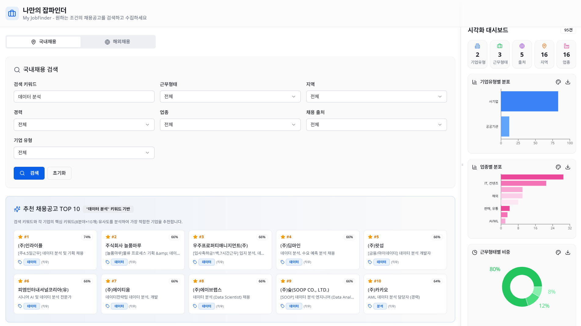 프롬프트1 결과1 (검색창)