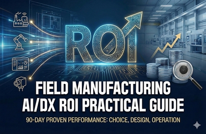 Manufacturing AI·DX ROI Playbook - How to Turn AX Technology into a 90-Day Project강의 썸네일