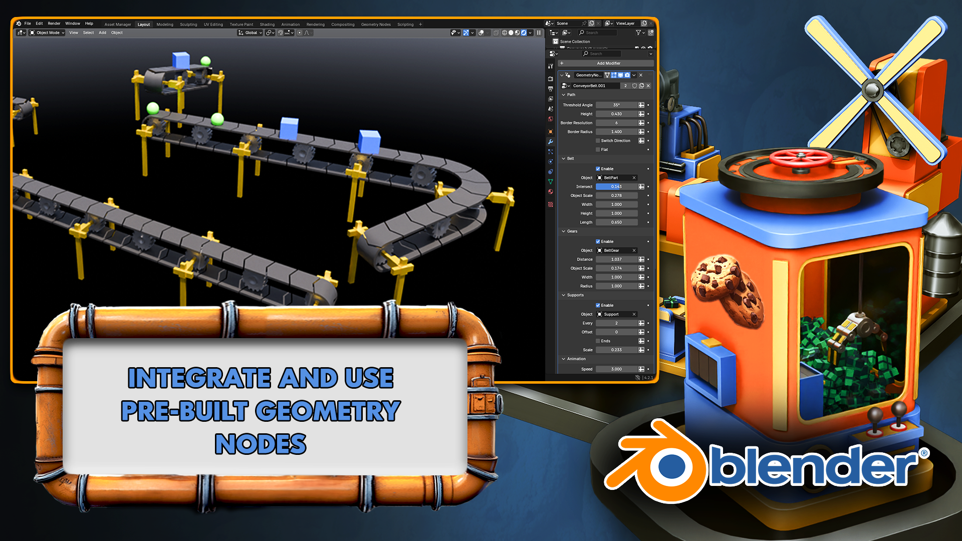 Blender Beginners Masterclass The Cookie Factory 6p (6)