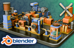 Thumbnail image of the Blender Beginners Masterclass: The Cookie Factory