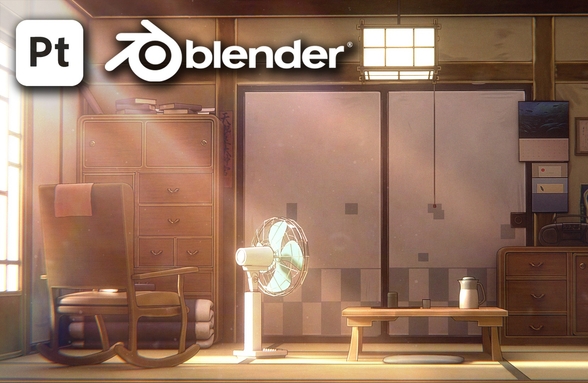 Hình thu nhỏ của Khóa học Chuyên sâu về Môi trường Anime - Blender & Substance Painter