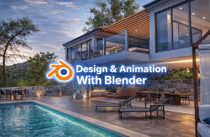 Blender와 함께 배우는 건축 디자인 및 애니메이션-2026Hình thu nhỏ khóa học