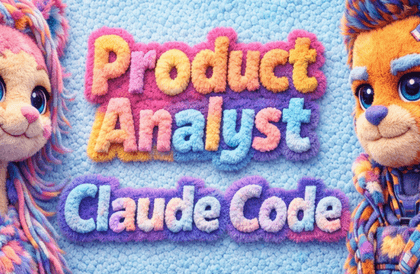 질문 1줄로 바로 일하는, 프로덕트 데이터분석 팀장 '오지표' - Claude Code