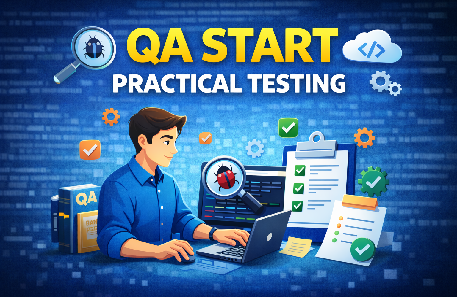QA 취업 첫걸음: 실무에서 바로 쓰는 테스트 설계 강의 이미지