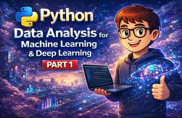 Jae-sung Yoon's AI Development Part 1: Python Data Analysis for Machine Learning thumbnail