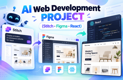 AI 웹개발 실전 프로젝트 (Stitch · Figma Make · React)강의 썸네일
