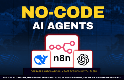 n8nでAIエージェントと自動化をマスターするCourse Thumbnail