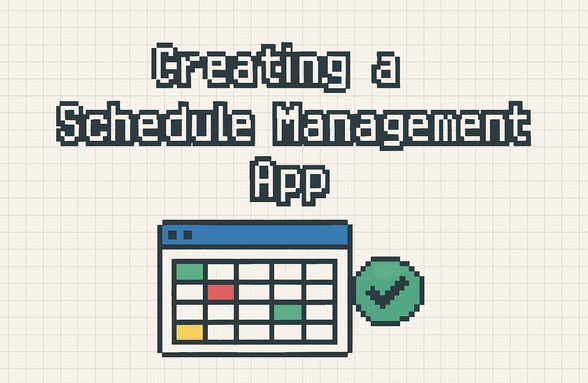Creating a schedule management app thumbnail