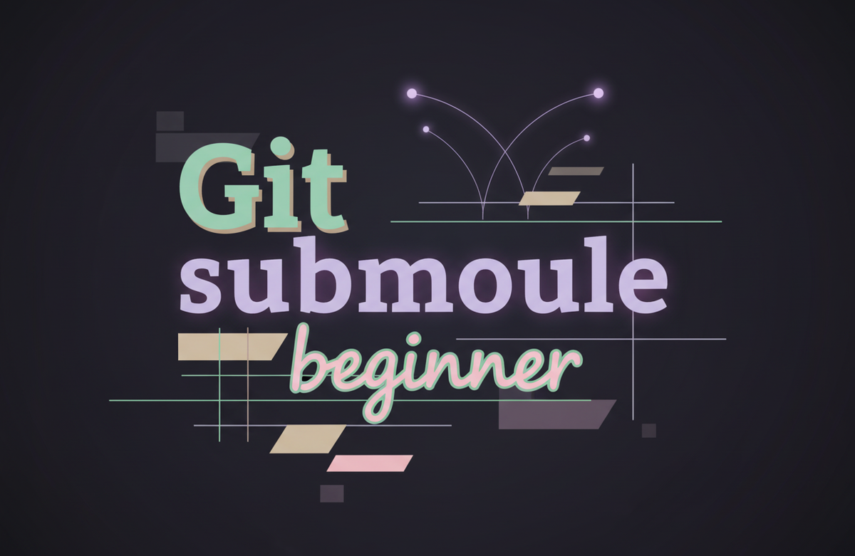 실무에서 바로 쓰는 Git submodule 활용법 강의 | Mr.루이스 - 인프런