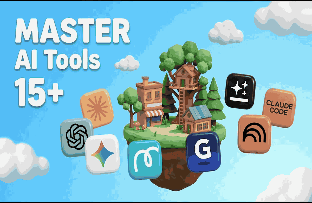 AI 기초-중급 4주 챌린지 - 15개 AI 툴을 한 번에!
