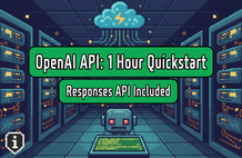 OpenAI API 실전 입문: Responses API로 1시간 만에 끝내기 썸네일