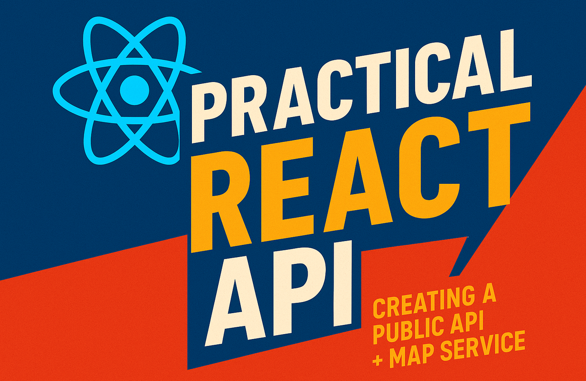 실전 React 포트폴리오 완성 – 공공 API + 지도 서비스 만들기 (배포까지) 강의 이미지