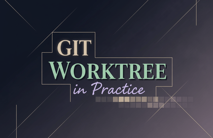 실무에서 바로 쓰는 git worktree강의 썸네일