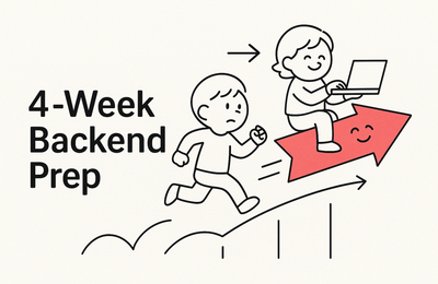 4-Week Completion: Preparing for Backend Coding Assignments