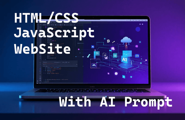 生成AIだけでウェブサイト制作からデプロイまで のサムネイル