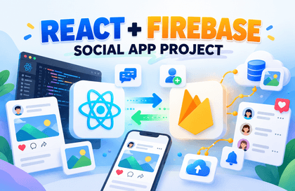 HTML/CSS/JS만 알아도 OK! React와 Firebase로 완성하는 실전 프로젝트강의 썸네일