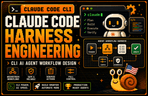 Thumbnail image of the Claude Code Harness Engineering 클로드코드 심화 CLI 하네스 엔지니어링 실무