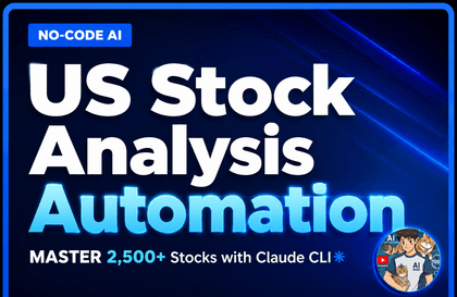 Building a US Stock AI Automated Analysis System with Vibe Coding and Claude CodeCourse Thumbnail