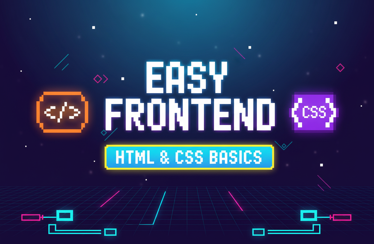 프론트엔드 입문: HTML, CSS 가장 쉽게 이해하기 강의 이미지
