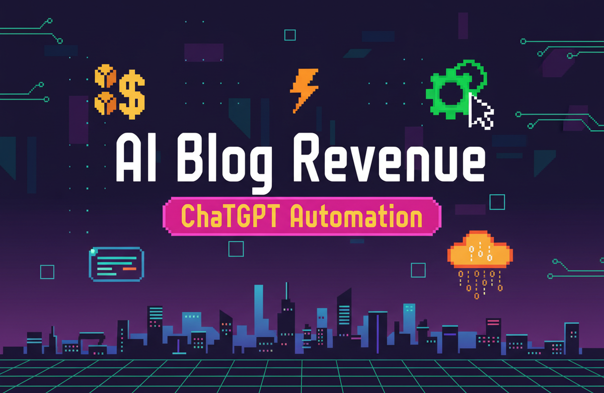 ChatGPT로 블로그 자동화 수익 만들기 강의 이미지